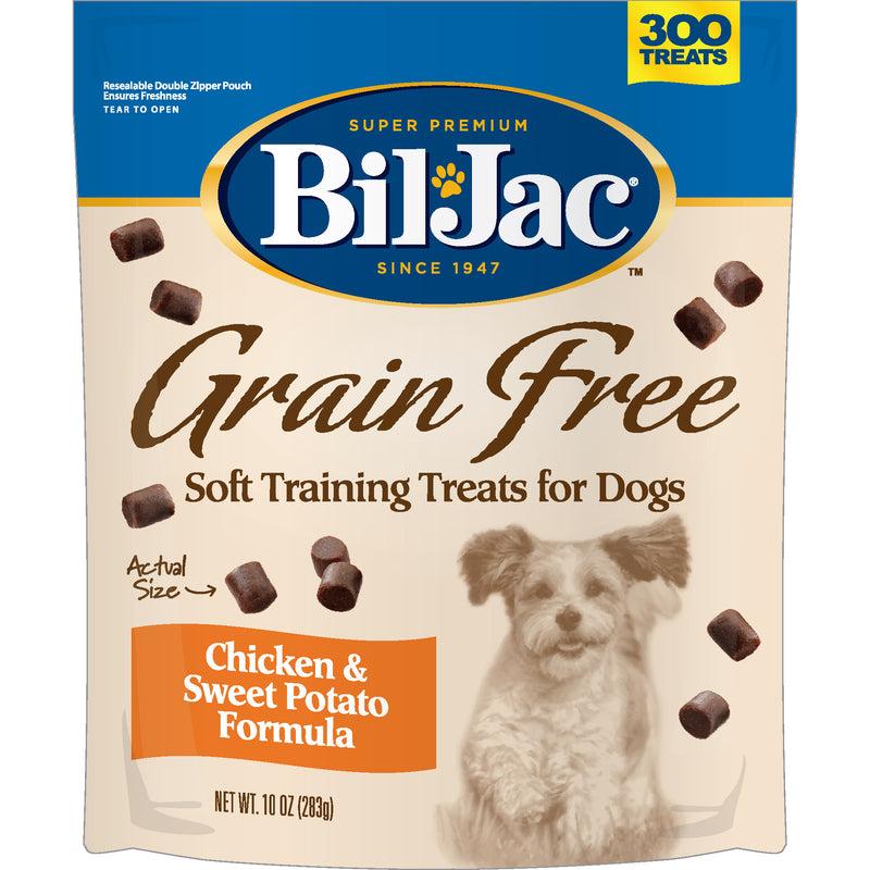 Bil-Jac 10 oz Grain Free Training Dry Dog Treat
