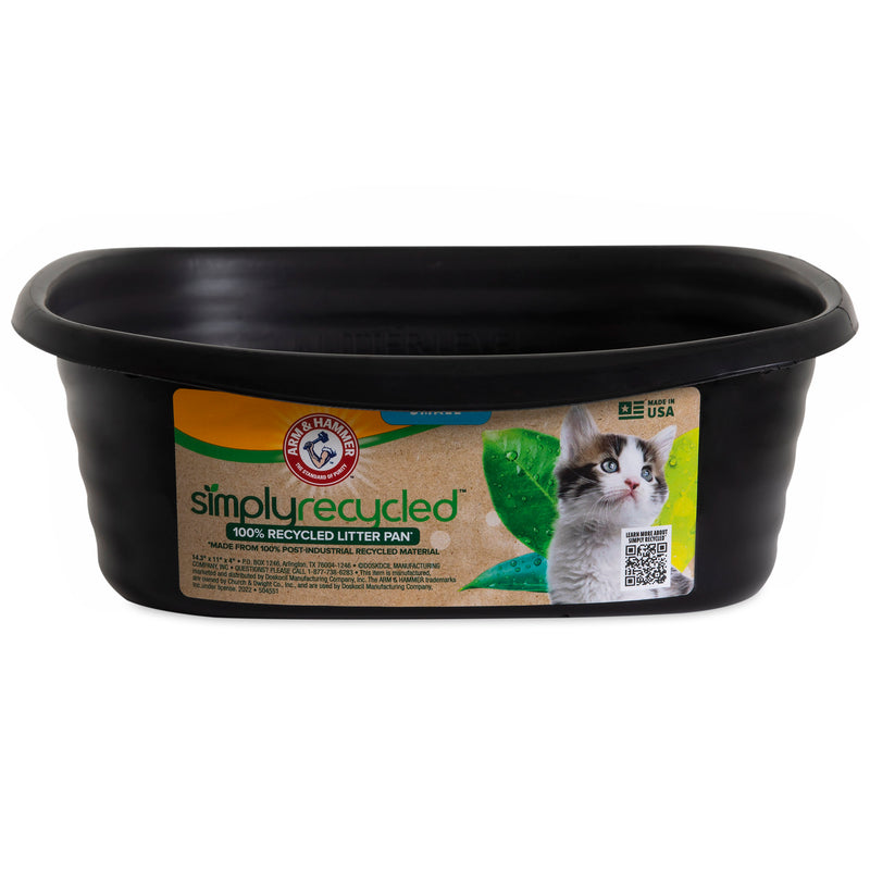 Arm & Hammer SimplyRecycled Wave Cat Litter Box