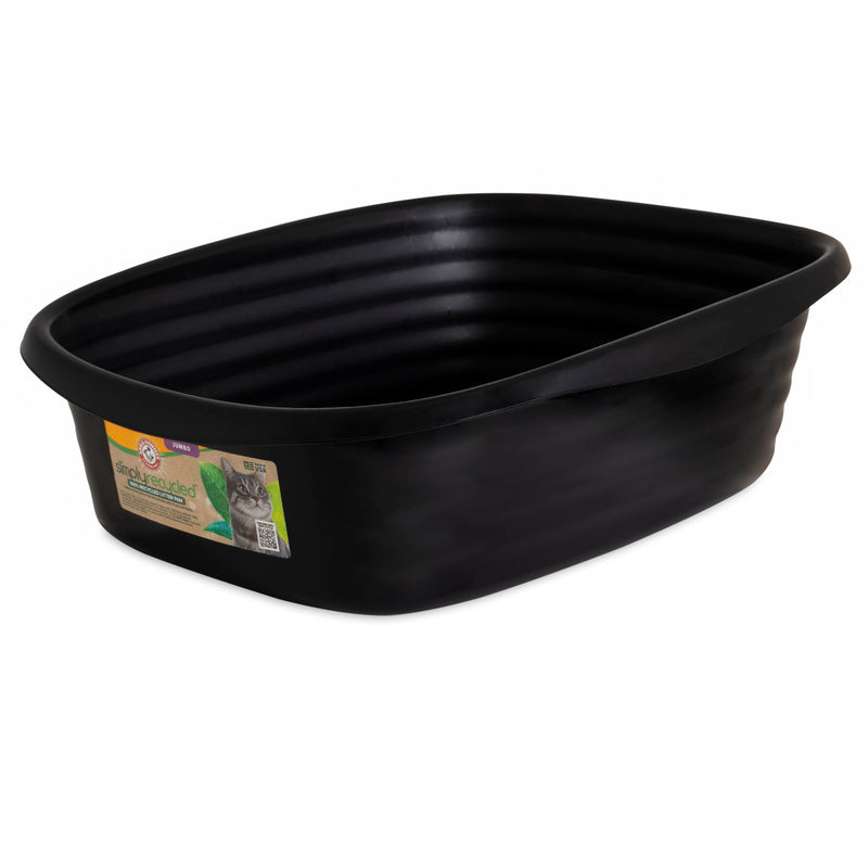 Arm & Hammer SimplyRecycled Wave Cat Litter Box