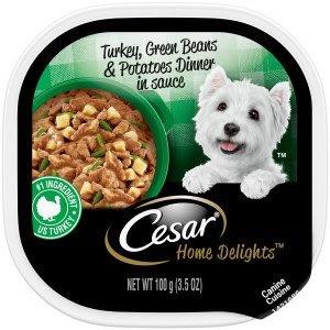 Cesar Home Delights Turkey Cuts in Gravy 3.5oz Tray