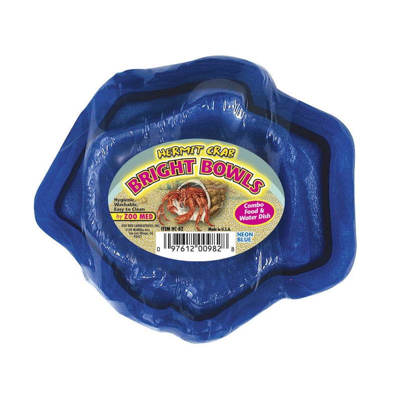 Zoo Med Hermit Crab Bowls - Blue