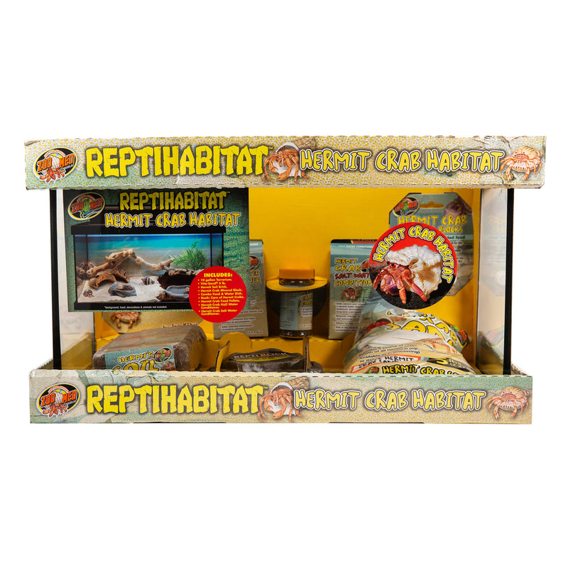 Zoo Med ReptiHabitat Terrarium Kit - Hermit Crab 10 Gallons