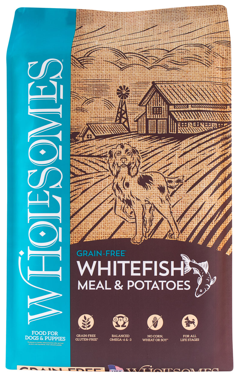 Wholesomes Whitefish Meal & Potatoes Grain-Free Dry Dog Food 35 lb