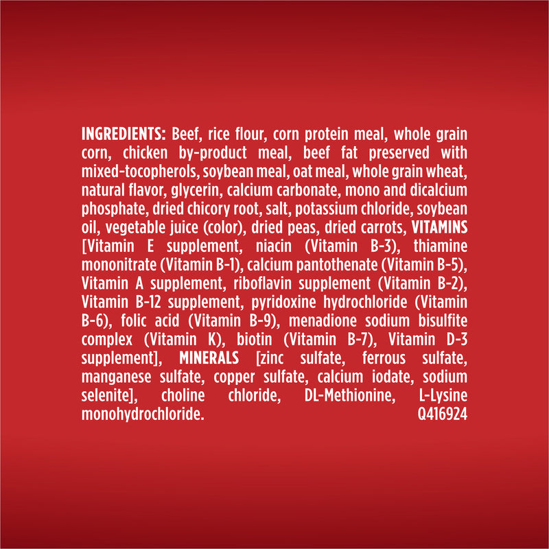 Purina ONE Small Bites Beef and Rice Formula Small High Protein Dry Dog Food Natural With Added Vitamins, Minerals and Nutrients