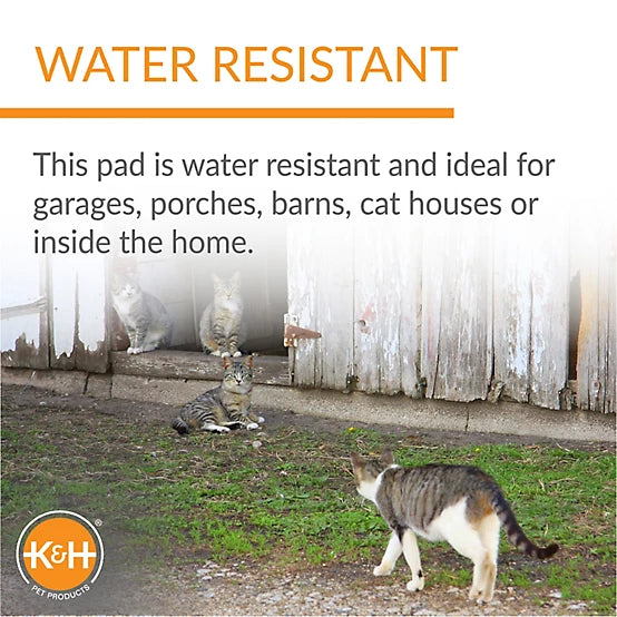 K&H Pet Products Extreme-Weather Heated Petite Kitty Cat Bed Pad