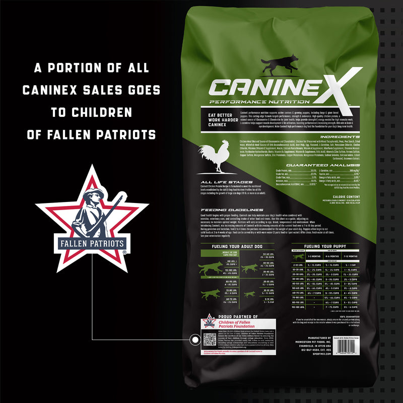 CanineX Chicken Protein Grain-Free Dry Dog Food 40 lb