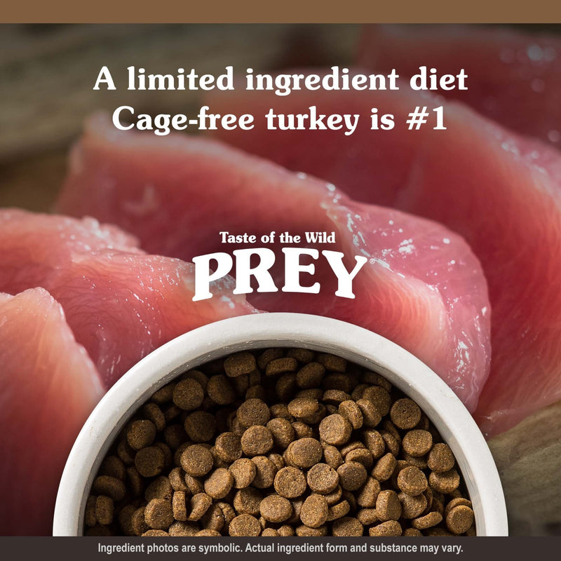 Taste Of The Wild Grain-Free Recipe Prey Limited Ingredient Turkey Dry Dog Food