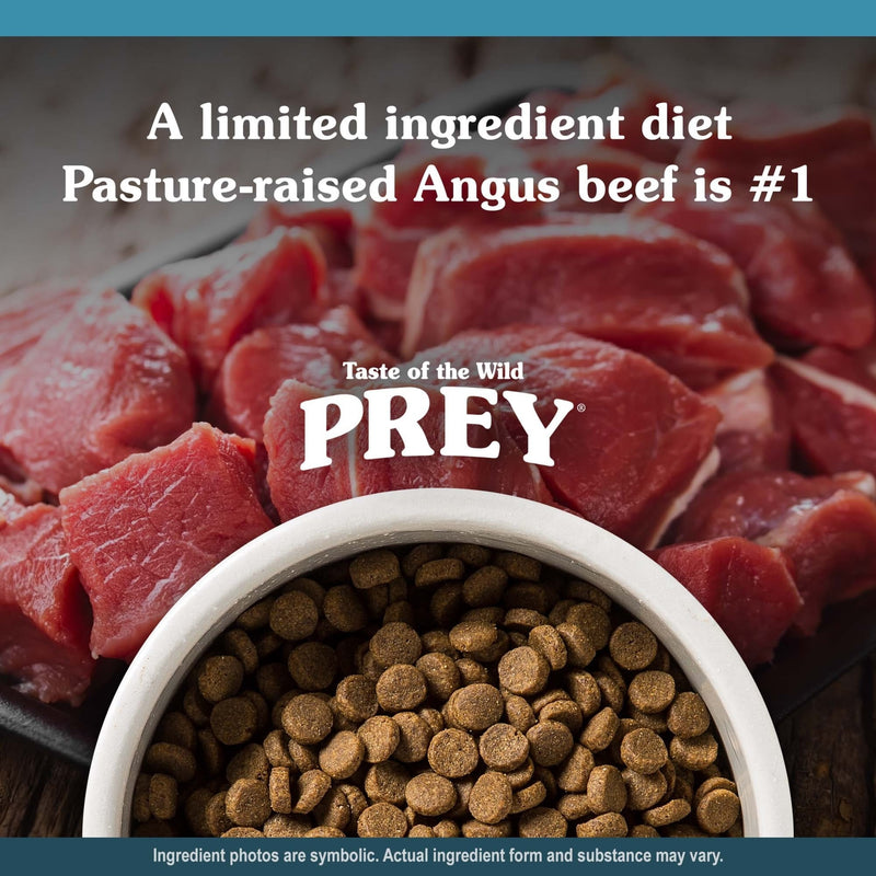 Taste Of The Wild Grain-Free Recipe Prey Limited Ingredient Angus Beef Dry Dog Food