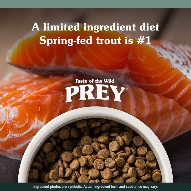 Taste Of The Wild Grain-Free Recipe Prey Limited Ingredient Trout Dry Dog Food