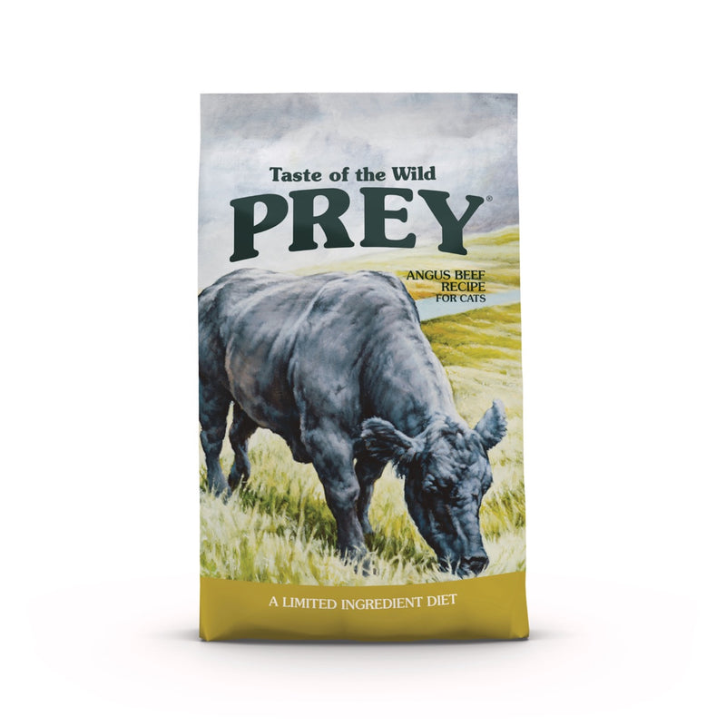 Taste Of The Wild Grain-Free Recipe Prey Limited Ingredient Angus Beef Dry Cat Food