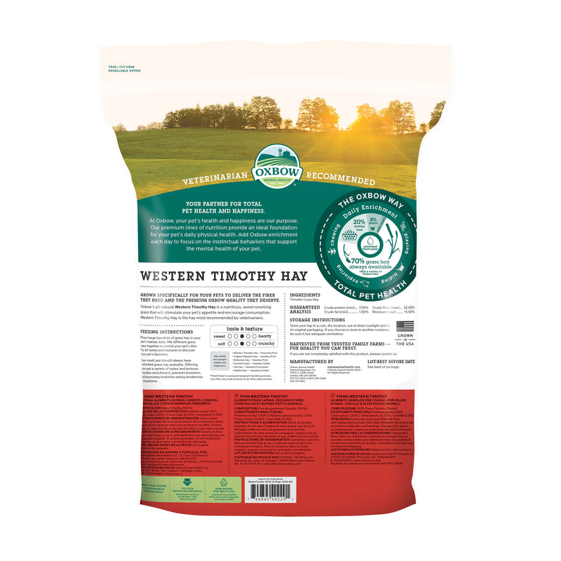 Oxbow Animal Health Western Timothy Hay 90oz