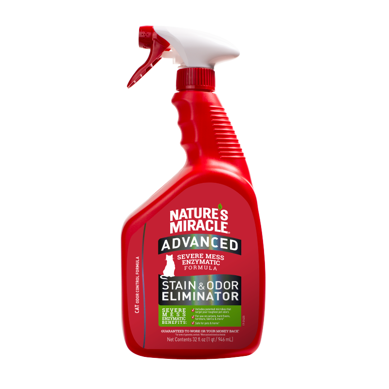 Nature's Miracle Just for Cats Advanced Stain & Odor Remover Spray 32oz