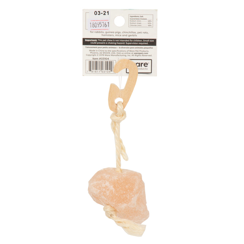 Ware Himilayan Salt on a Rope Chew Toy