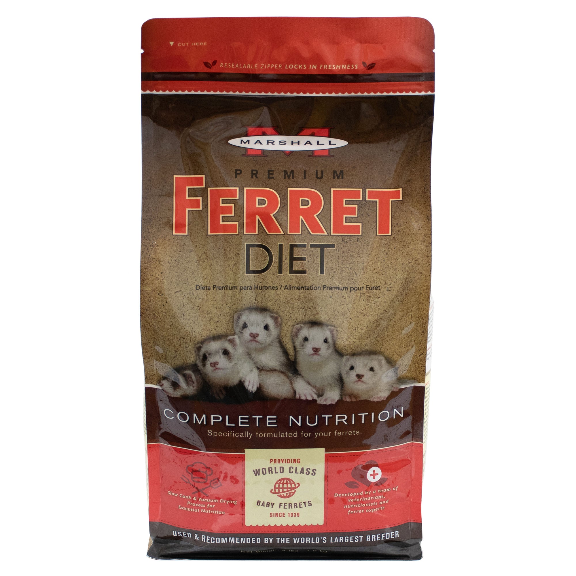 Marshall Premium Ferret Diet, 4 lb bag Dry – Petsense