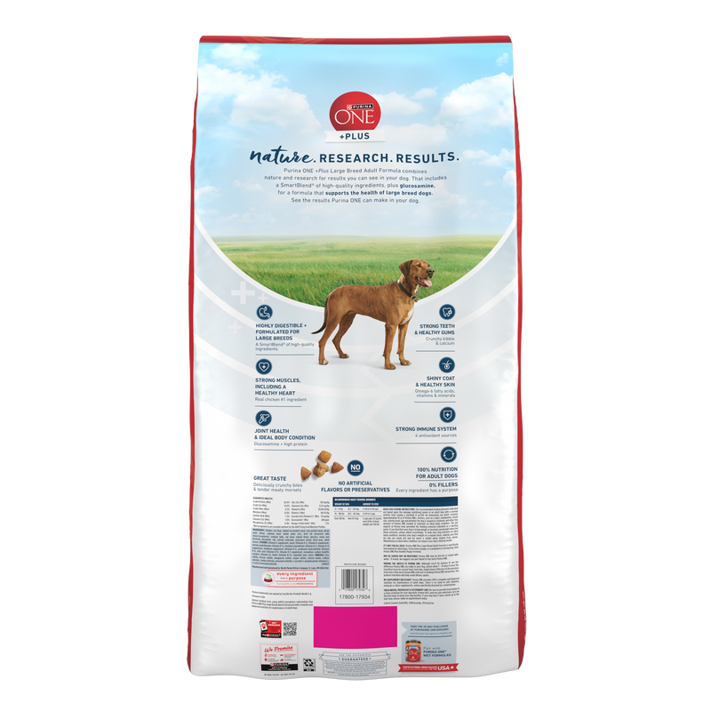 Purina ONE Plus Large Breed Adult Dog Food Dry Formula