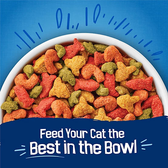 Purina Friskies All Life Stages Seafood Sensations Salmon, Tuna and Shrimp Recipe Dry Cat Food, 30lb