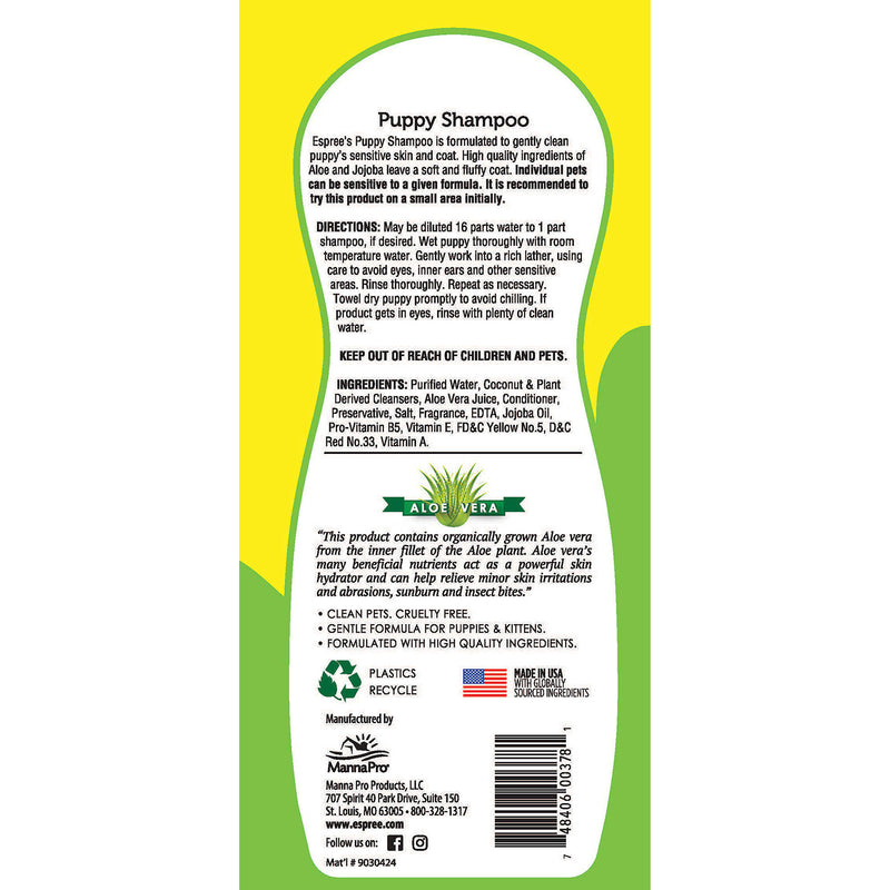 Espree Puppy Shampoo 20 Ounce