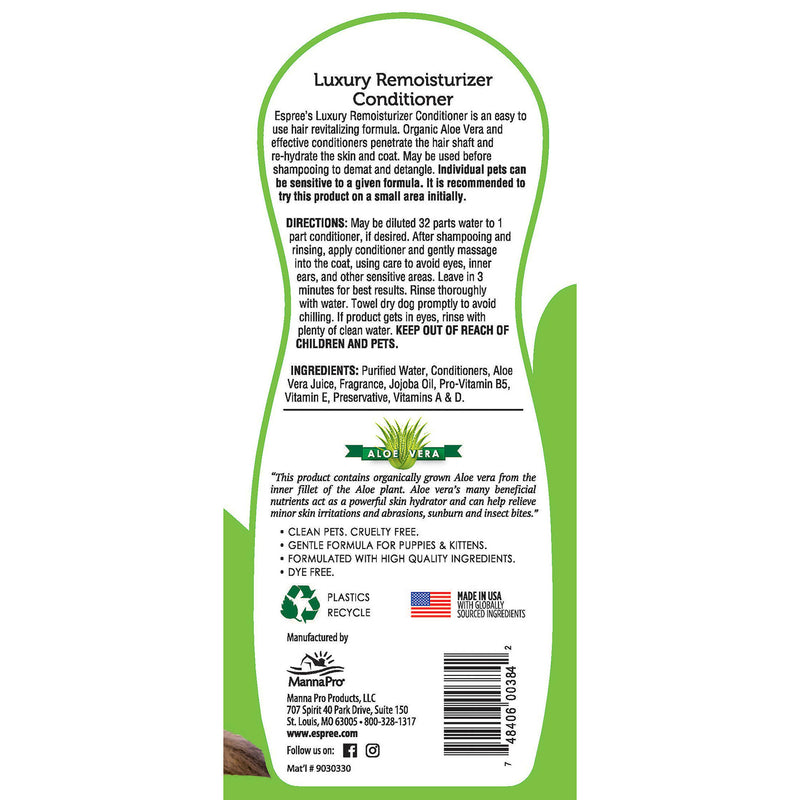 Espree Puppy Aloe Cleaning Wipes 50 Count