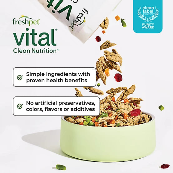 Freshpet Vital, Fresh Dog Food, Grain Free Small Breed Chicken Recipe, 1 lb.