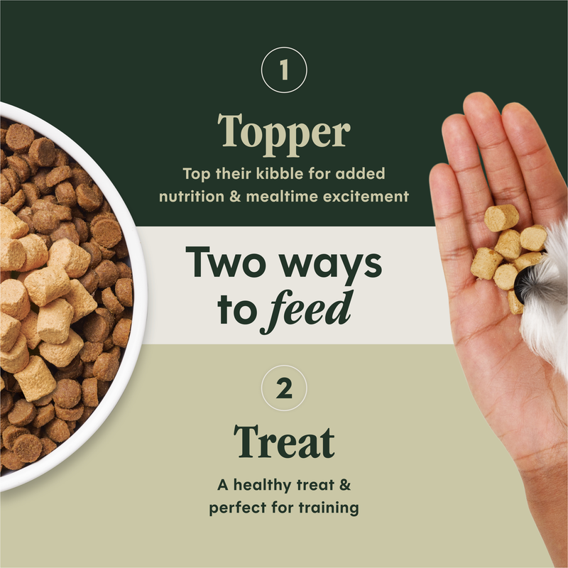 Instinct Grain Free Freeze Dried Raw Boost Mixers Mobility Support Recipe Dog Food Topper