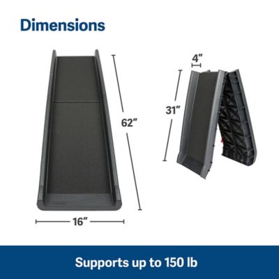 PetSafe Happy Ride Folding Dog Ramp for Dogs Up to 150 lb., 62 in.