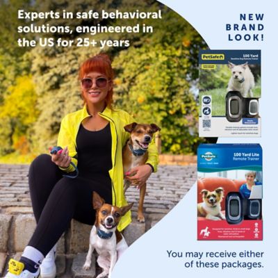 PetSafe 100 yd. Lite Remote Dog Training Collar, For Dogs 8 lb. or Larger, Neck Sizes 6 to 23 in.