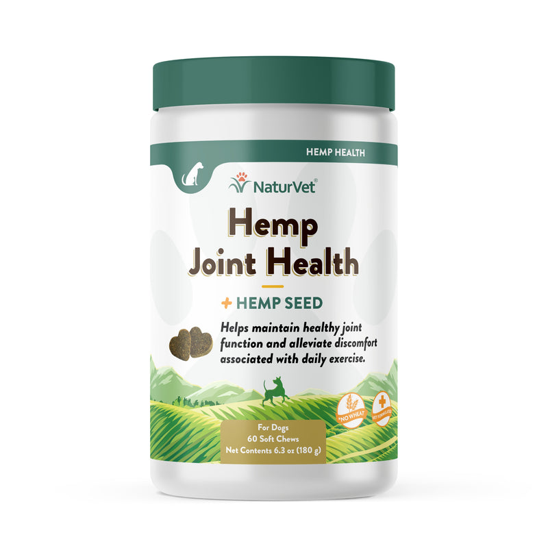 NaturVet Hemp Soft Chew Hip and Joint Supplement for Dogs