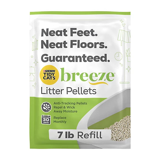 Purina Tidy Cats Breeze Cat Litter Pellets, 7 lb. Pouch