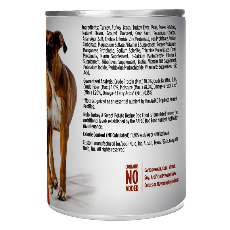 Nulo FreeStyle Turkey & Sweet Potato Pate Wet Dog Food