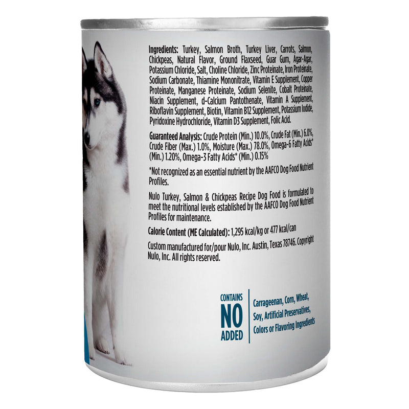 Nulo FreeStyle  Turkey, Salmon & Chickpeas Pate Wet Dog Food