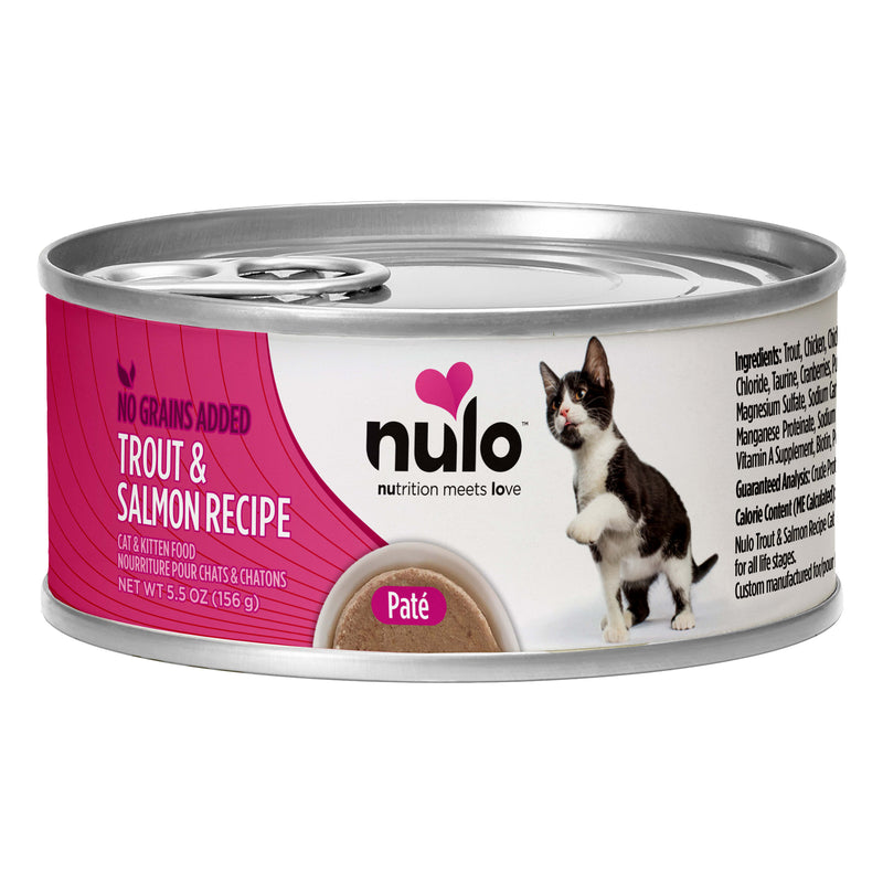 Nulo Paté Trout & Salmon Recipe Wet Cat Food