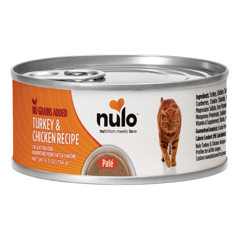Nulo Paté Turkey & Chicken Recipe Wet Cat Food
