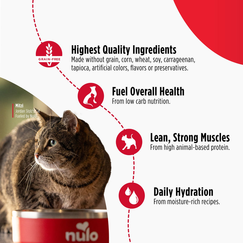 Nulo Paté Duck & Tuna Recipe Wet Cat Food