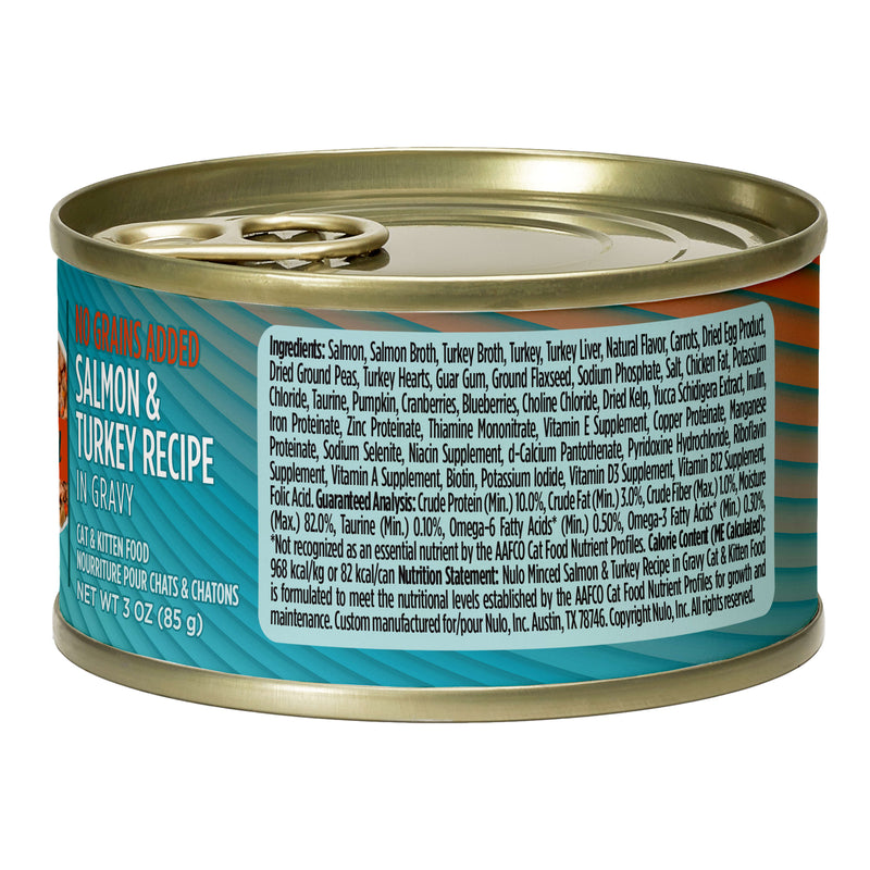 Nulo Minced Salmon & Turkey Recipe Wet Cat Food