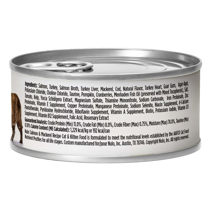 Nulo Paté Salmon & Mackerel Recipe Wet Cat Food