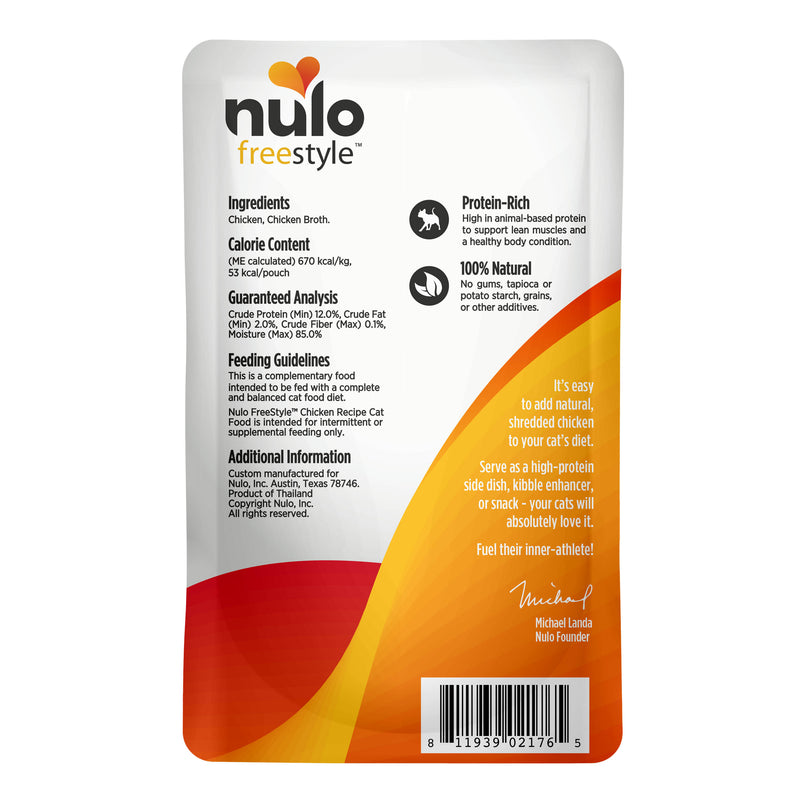Nulo Meaty Pouches Chicken Recipe Wet Cat Food