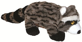 Patchwork Pet Swirl Raccoon Dog Toy