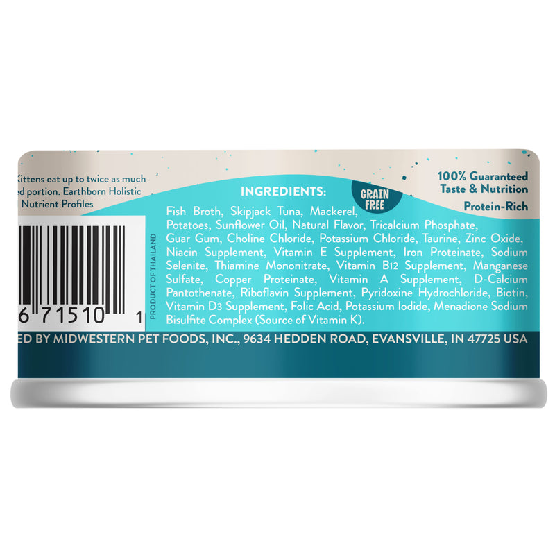 Earthborn Holistic Monterey Medley - Skipjack Tuna & Grilled Mackerel Dinner