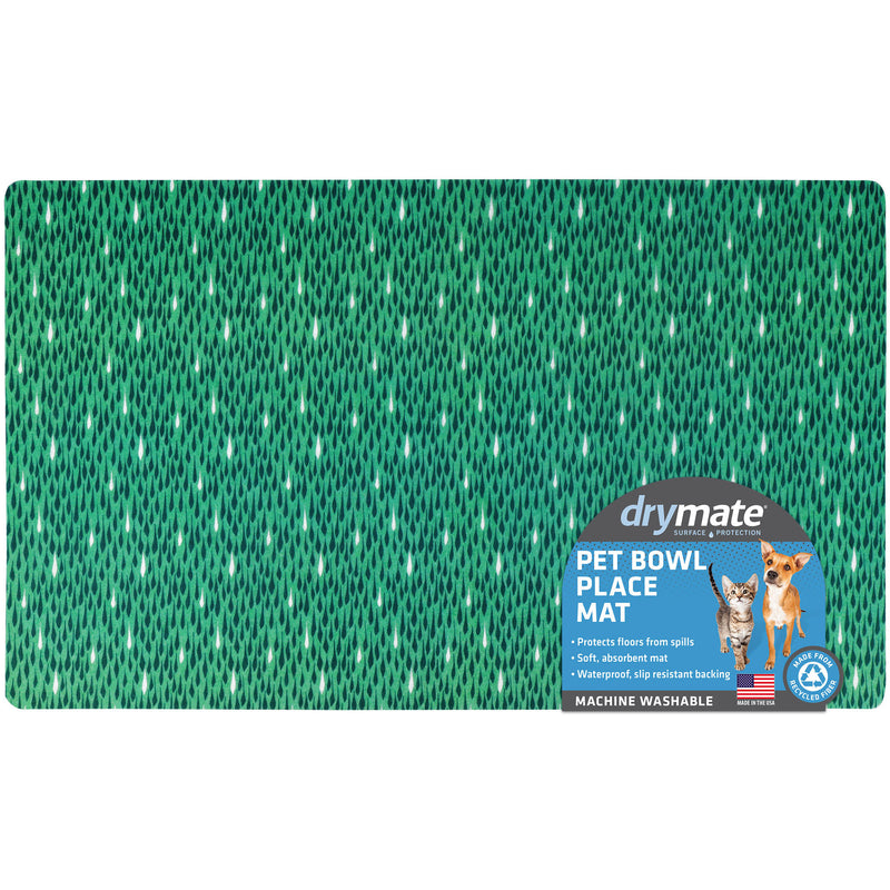 Drymate Pet Placemat, Green
