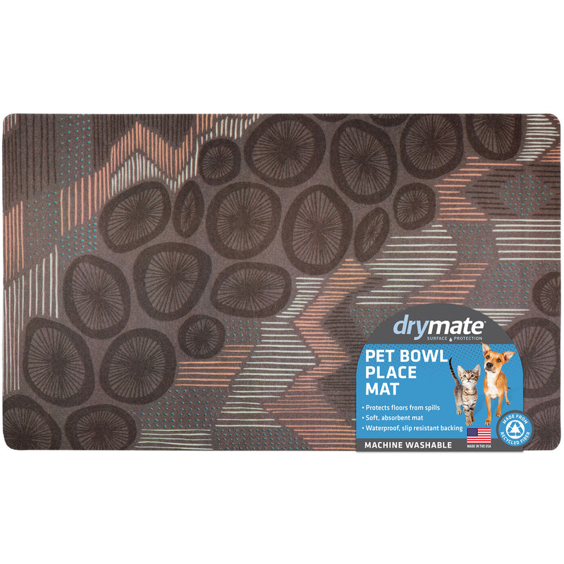 Drymate Pet Placemat, Gray