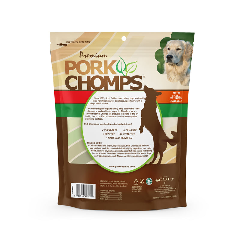 Pork Chomps 5-inch Assorted Flavor Munchy Sticks, 50 Count Dog Chews