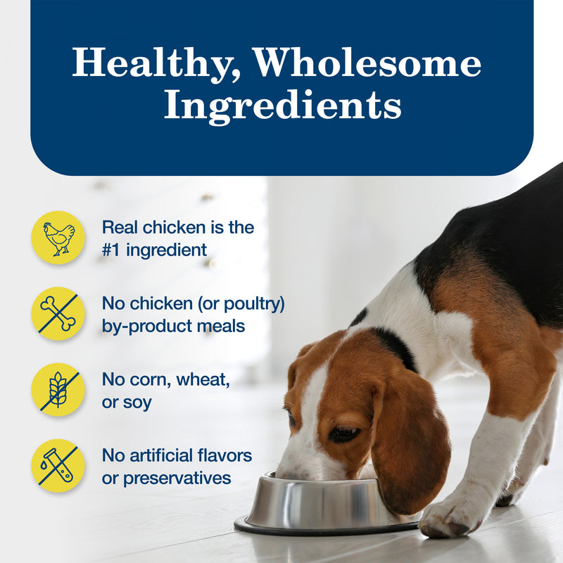 Blue Buffalo Homestyle Recipe Healthy Weight Adult Wet Dog Food, Chicken Dinner With Garden Vegetables, 12.5-oz. Can