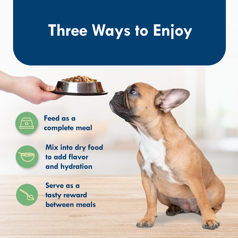 Blue Buffalo Delights Small Breed Natural Wet Dog Food, NY Strip Flavor in Gravy, 3.5-oz. Cups