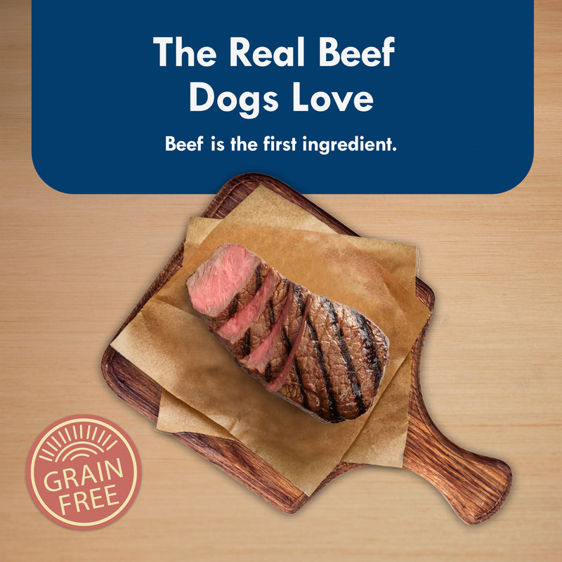 Blue Buffalo Delights Small Breed Natural Wet Dog Food, Prime Rib Flavor in Gravy, 3.5-oz. Cups