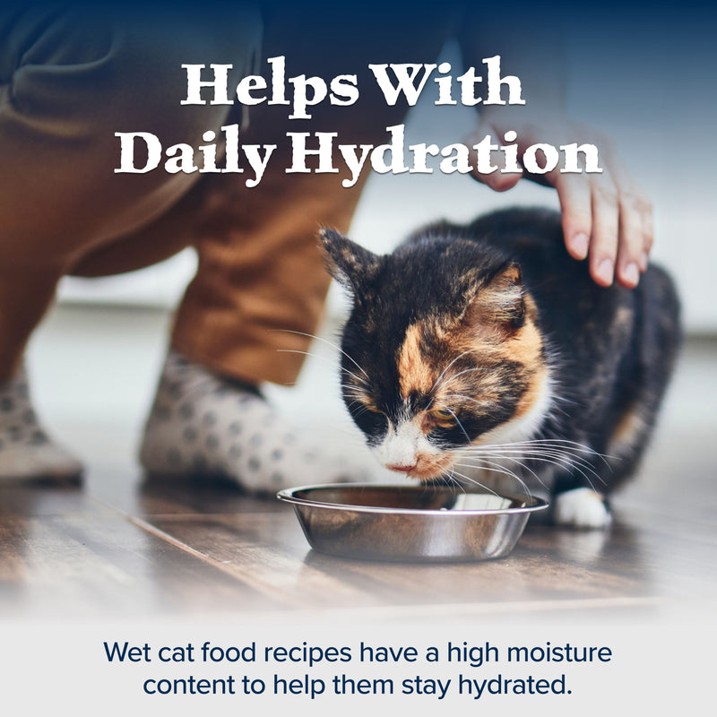 Blue Buffalo Wilderness Wild Delights Adult Flaked Wet Cat Food, High-Protein & Grain-Free, Chicken & Trout Recipe in Tasty Gravy, 5.5-oz. Can