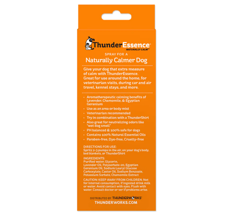 ThunderWorks ThunderEssence Calming Essential Oil Spray for Dogs