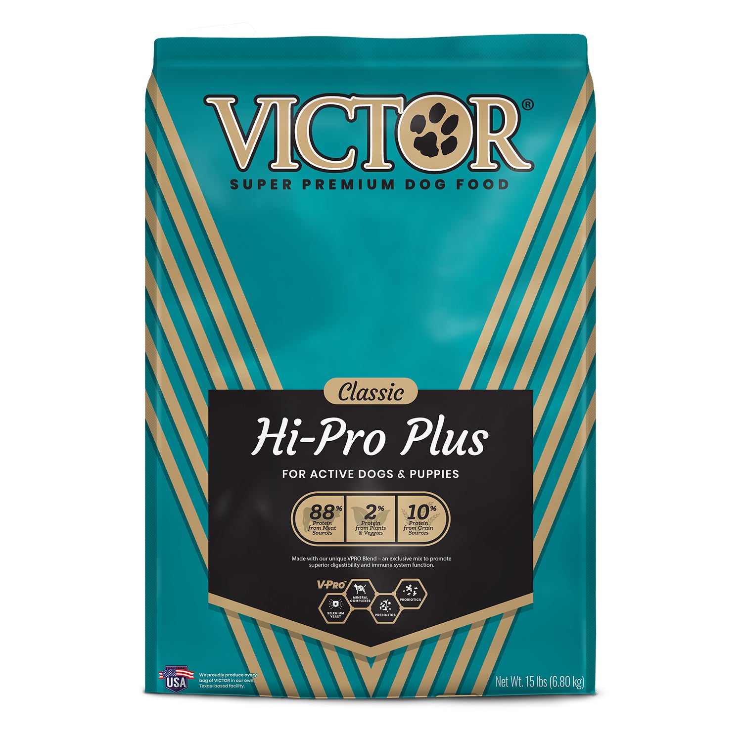 Victor Hi Pro Plus Dry Dog Food, 15lb – Petsense - Main Image