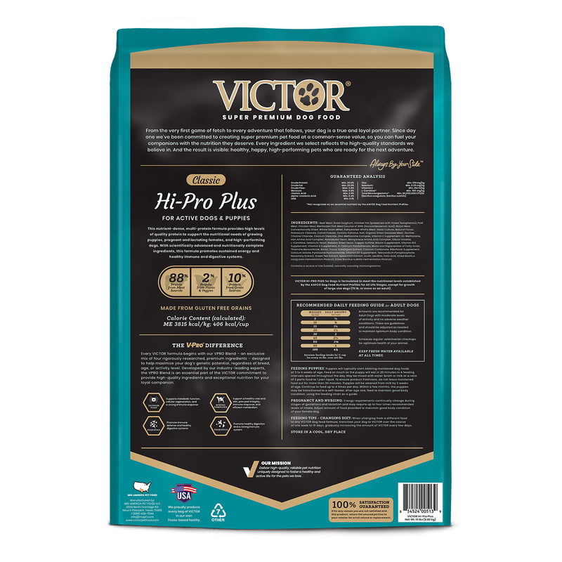 Victor Hi Pro Plus Dry Dog Food