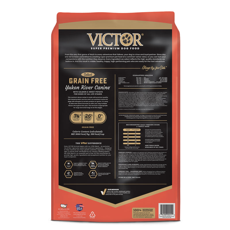 Victor Grain Free Yukon River Dry Dog Food