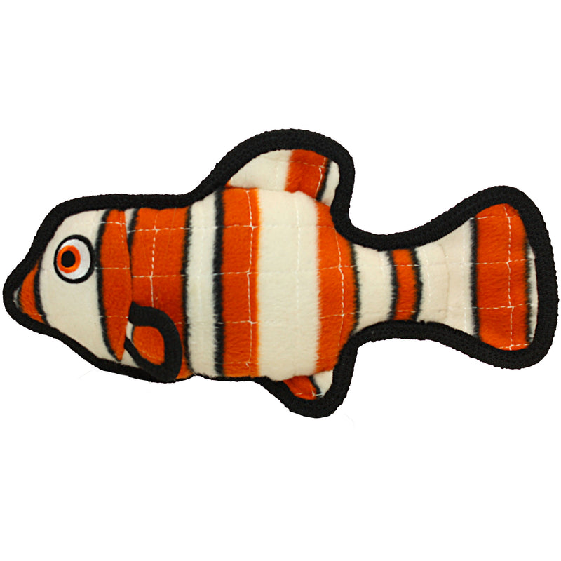 Tuffy Ocean Creature Fish Orange, Dog Toy